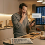 Il voit une notification “merci pour votre commande” alors qu’il n’a rien acheté… quelques minutes plus tard, il comprend